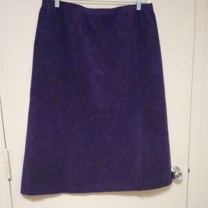 Elegant Purple Women's Skirt